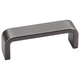 Hardware Resources 193-3BNBDL 3-1/4" Overall Length Cabinet Pull - 3" center-to-center Holes - Screws Included - Brushed Pewter