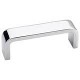 Hardware Resources 3-1/4" Overall Length Cabinet Pull - Screws Included - Polished Chrome - 193-3PC