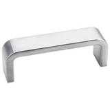 Hardware Resources 3-1/4" Overall Length Cabinet Pull - 3" center-to-center Holes - Screws Included - Brushed Chrome - 193-3BC