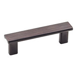 Hardware Resources 3-3/4" Overall Length Cabinet Pull - Screws Included - Brushed Oil Rubbed Bronze - 183-3DBAC