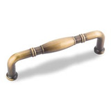 Hardware Resources 4-1/4" Overall Length Cabinet Pull - 96 mm center-to-center Holes - Screws Included - Antique Brushed Satin Brass - Z290-96-ABSB