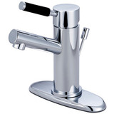 Kingston Brass Single Handle Lavatory Faucet with Pop-Up Drain - Polished Chrome FS8421DKL