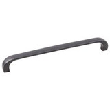 Hardware Resources 984-160DACM 6-3/4" Overall Length Cabinet Pull - 160 mm center-to-center Holes - Screws Included - Gun Metal