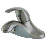 Kingston Brass Single Handle Lavatory Faucet with Pop-Up Drain - Satin Nickel KB6548LL