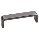 Hardware Resources 4" Overall Length Cabinet Pull - 96 mm center-to-center Holes - Screws Included - Brushed Pewter - 193-96BNBDL