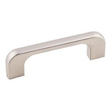 Hardware Resources 264-3SN 3-11/16" Overall Length Cabinet Pull - Screws Included - Satin Nickel
