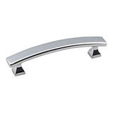 Hardware Resources 449-96PC 4-3/4" Overall Length Cabinet Pull - 96 mm center-to-center Holes - Screws Included - Polished Chrome