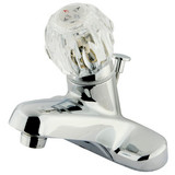 Kingston Brass Single Handle Lavatory Faucet with Pop-Up Drain - Polished Chrome KB521
