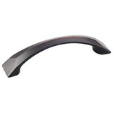 Hardware Resources 4-13/16" Overall Length Cabinet Pull - 96 mm center-to-center Holes - Screws Included - Brushed Oil Rubbed Bronze - 595-96DBAC