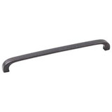 Hardware Resources 984-192DACM 8" Overall Length Cabinet Pull - 192 mm center-to-center - Screws Included - Gun Metal