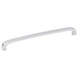 Hardware Resources 8" Overall Length Cabinet Pull - 192 mm center-to-center - Screws Included - Polished Chrome - 984-192PC