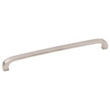 Hardware Resources 984-192SN 8" Overall Length Cabinet Pull - 192 mm center-to-center - Screws Included - Satin Nickel