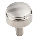 Hardware Resources 885SN 1-1/8" Diameter Cabinet Knob - Screws Included - Satin Nickel