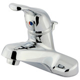 Kingston Brass Single Handle Lavatory Faucet with Pop-Up Drain - Polished Chrome KB511