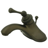 Kingston Brass Single Handle Lavatory Faucet with Pop-Up Drain - Oil Rubbed Bronze - KB3545BL