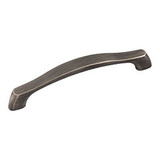 Hardware Resources 6-1/8" Overall Length Cabinet pull 128 mm Center to Center - Screws Included - Brushed Pewter - 993-128BNBDL