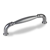 Hardware Resources 737-96DACM 4-1/4" Overall Length Cabinet Pull - 96 mm center-to-center Holes - Screws Included - Gun Metal