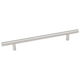 Hardware Resources 270SS 270 mm (10-5/8") Overall Length 7/16" Diameter Hollow Stainless Steel Cabinet Bar Pull with Beveled Ends 192 mm center-to-center - Screws Included - Stainless Steel