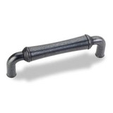 Hardware Resources 4-3/16" Overall Length Gavel Cabinet Pull - 96 mm center-to-center Holes - Screws Included - Gun Metal - 537DACM