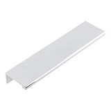 Hardware Resources 6" Overall Length Tab Pull 127 mm center-to-center. Packaged with two 1/2" Wood screws. Finish: Polished Chrome - A500-6PC