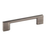 Hardware Resources 4-3/4" Overall Length Cabinet Pull - 96 mm center-to-center Holes - Screws Included - Brushed Pewter - 635-96BNBDL