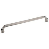 Hardware Resources 239-192SN 8-1/16" Overall Length Scroll Cabinet Pull - 192 mm center-to-center- Screws Included Satin Nickel