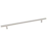Hardware Resources (14-3/8") Overall Length 7/16" Diameter Hollow Stainless Cabinet Bar Pull with Beveled Ends 288 mm center-to-center - Stainless Steel - 366SS