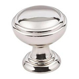 Hardware Resources 1-1/4" Diameter Cabinet Knob - Screws Included - Polished Nickel - 658NI