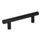 Hardware Resources 146 mm (5-3/4") Overall Length 9/16" Diameter Steel Cabinet Bar Pull - 96 mm center-to-center Holes - Screws Included - Matte Black - 146MB