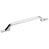 Hardware Resources 9" Overall Length Cabinet Pull - 160 mm center-to-center Holes - Screws Included - Polished Chrome - 382-160PC