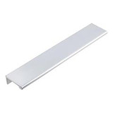 Hardware Resources 8" Overall Length Tab Pull 90 mm center-to-center 3 holes. Packaged with three 1/2" Wood screws. Finish: Brushed Chrome - A500-8BC