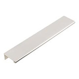 Hardware Resources 8" Overall Length Tab Pull 90 mm center-to-center 3 holes. Packaged with three 1/2" Wood screws. Finish: Satin Nickel - A500-8SN