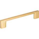 Hardware Resources 635-128BG 5-7/8" Overall Length Cabinet Pull - Screws Included - 128 mm center-to-center Holes - Brushed Gold
