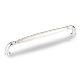 Hardware Resources 737-160SN 6-3/4" Overall Length Cabinet Pull - 160 mm center-to-center Holes - Screws Included - Satin Nickel