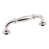 Hardware Resources 4-1/2" Overall Length Cabinet Pull - 96 mm center-to-center Holes - Screws Included - Polished Nickel - 658-96NI