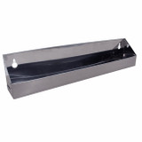 Richelieu 658114170 Stainless Steel 14 1/4" Tip-Out Tray For Front of Sink Cabinet