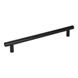Hardware Resources 274 mm (10-13/16") Overall Length 9/16" Diameter Steel Cabinet Bar Pull 224 mm center-to-center - Screws Included - Matte Black - 274MB