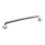 Hardware Resources 7-1/8" Overall Length Gavel Cabinet Pull - 160 mm center-to-center Holes - Screws Included - Polished Chrome - 527-160PC
