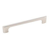Hardware Resources 7-11/16" Overall Length Cabinet Pull - 160 mm center-to-center Holes - Screws Included - Polished Nickel - 286-160NI