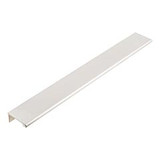 Hardware Resources A500-12SN 12" Overall Length Tab Pull - 90 mm center-to-center Holes - Screws Included - Satin Nickel