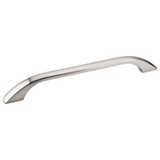 Hardware Resources 9-5/8" Overall Length Cabinet Pull - 192 mm center-to-center - Screws Included - Satin Nickel - 4192SN