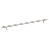 Hardware Resources 761SS 761 mm (29-15/16") Overall Length 7/16" Diameter Hollow Stainless Steel Cabinet Bar Pull with Beveled Ends - 673 mm center-to-center - Screws Included