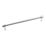 Hardware Resources 885-224PC 9-3/4" Overall Length Cabinet Pull 224 mm center-to-center - Screws Included - Polished Chrome