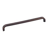 Hardware Resources 667-224DBAC 9-1/4" Overall Length Cabinet Pull 224 mm center-to-center - Screws Included - Brushed Oil Rubbed Bronze