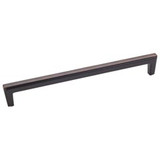 Hardware Resources 259-192DBAC 8" Overall Length Cabinet Pull - 192 mm center-to-center- Screws Included - Brushed Oil Rubbed Bronze