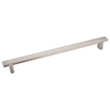Hardware Resources 867-228SN 10-5/16" Overall Length Rectangle Cabinet Pull - 192 mm center-to-center - Screws Included - Satin Nickel