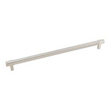 Hardware Resources 13-1/4" Overall Length Square Bar Pull 305 mm center-to-center - Screws Included - Polished Nickel - 293-305NI