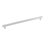 Hardware Resources 13-1/4" Overall Length Square Bar Pull 305 mm center-to-center - Screws Included - Polished Chrome - 293-305PC