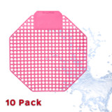 Alpine  ALP4111-CHERRY Urinal Screen in Packs of 10 - Cherry Scented