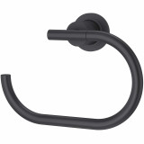 Pfister Contempra Towel Ring - Matte Black - BRB-NC1B